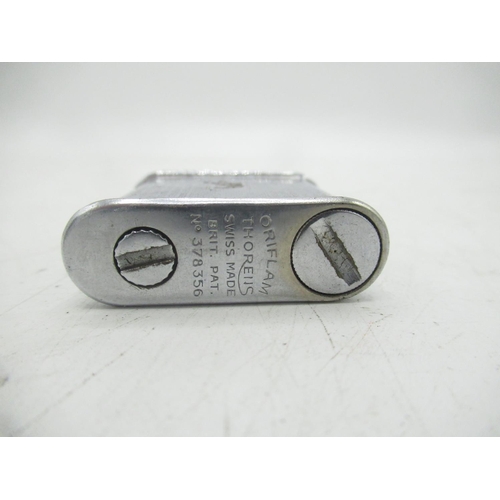 721 - 1920 Thorens lighter, Thorens Oriflam initialled 