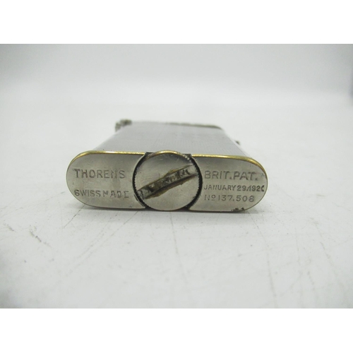 721 - 1920 Thorens lighter, Thorens Oriflam initialled 