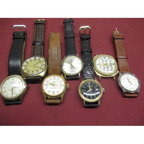 659 - 1960s and 1970s automatic and hand wound wrist watches incl. Limit, Anker, Bentima, Accurist, BWC, P... 