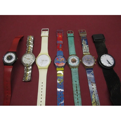 662 - Swatch automatic wristwatch with date, Swatch Olympic Games 29th July - 14th August 1948 - London, c... 