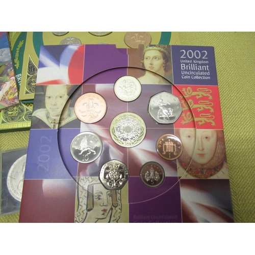 1043 - Royal Mint coin Collections; Geo VI Collection, Libra Soldus Denarius, 1999 Last Coins of The 20th C... 