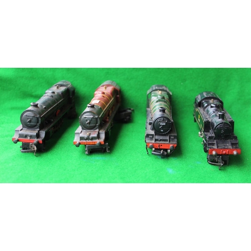 880 - Four OO gauge steam engines including The Orion no. 45691, British Railways no. 8204, The Princess R... 