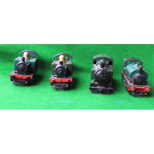 889 - Three Great Western 101railway engines by Hornby, and Great Western 148 by Lima (4)