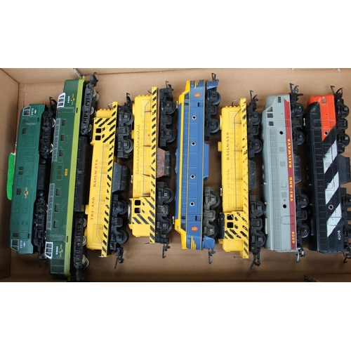 905 - Collection of eight diesel 00 gauge locomotives including Tri-ang railways x 3, Tri-ang loco No.4008... 