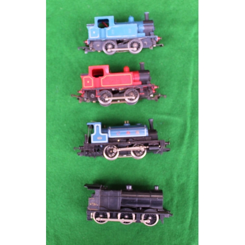 897 - Set of four OO gauge locos, Lima of Italy, Tri-ang engine No.9, Tri-ang engine, Hornby CR No.270