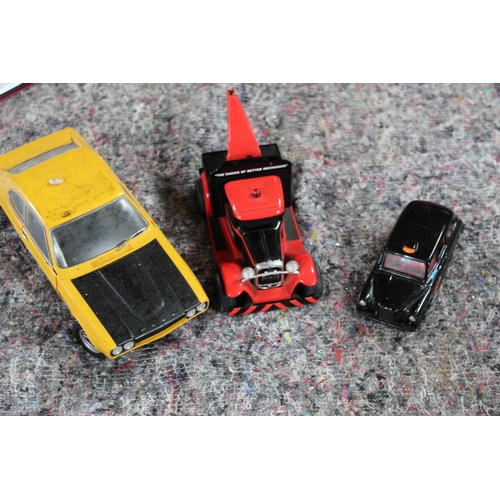 847 - Two boxes of play worn cars inc. various different models and characters