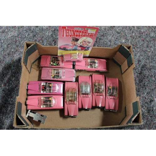 851 - Collection of Dinky Thunderbird Lady Penelope Cars in various conditions, with 16 Lady Penelope and ... 