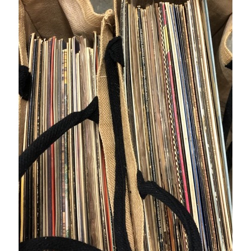 1083 - Large collection of vinyl LP records incl. Keef Hartley Band, 10CC, Yes, Doobie Bros. Stackridge, Ea... 