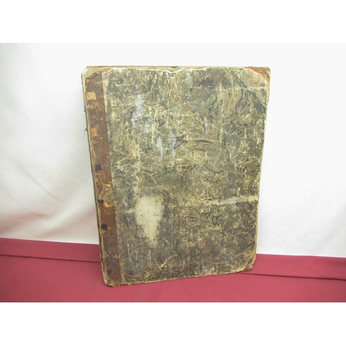 1205 - Plates to Cooks Voyage, published by W.Byrne & J.Webber, July 1785, half-leather binding disbound, a... 