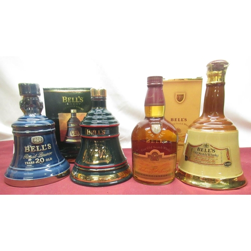 1193 - Bell's 20 Years Old Royal Reserve Scotch Whisky, 75cl 43GL in Wade blue decanter, Bell's Old Scotch ... 