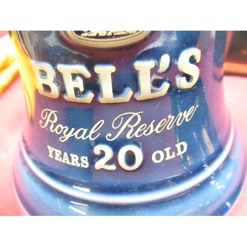 1193 - Bell's 20 Years Old Royal Reserve Scotch Whisky, 75cl 43GL in Wade blue decanter, Bell's Old Scotch ... 