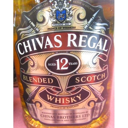 1197 - Chivas Royal Salute 21 Year Old Blended Scotch Whisky in brown decanter, bag and carton, 262/3 floz ... 