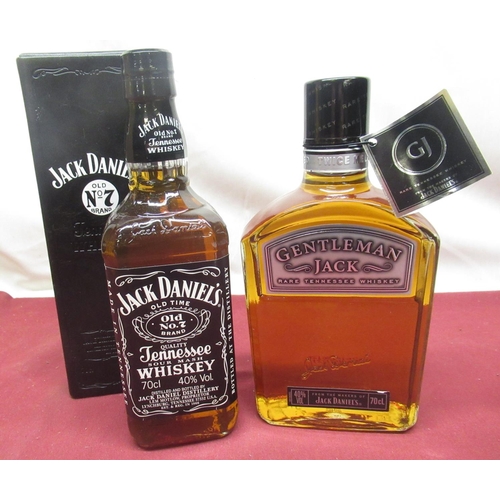 1198 - Jack Daniel's Gentleman Jack Rare Tennessee Whiskey and Jack Daniel's Old No.7 Brand Tennessee Whisk... 