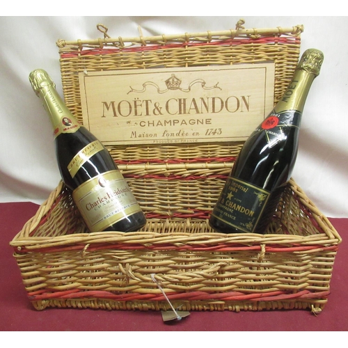 1195 - Moet & Chandon Dry Imperial Champagne 1981, 75cl, old style green label, no proof given, Charles Hei... 