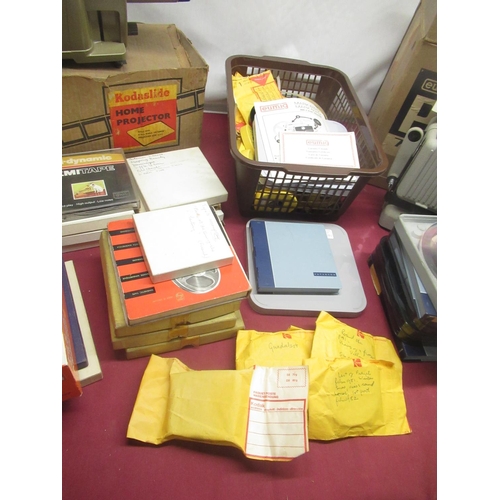 286 - Kodak Kodalside home projector, Eumig P8 automatic novo projector, Agfa F8 S automatic klebepresse a... 