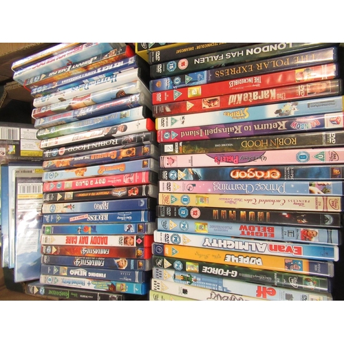 210 - Assorted DVD's, boxed DVD's in 16 boxes