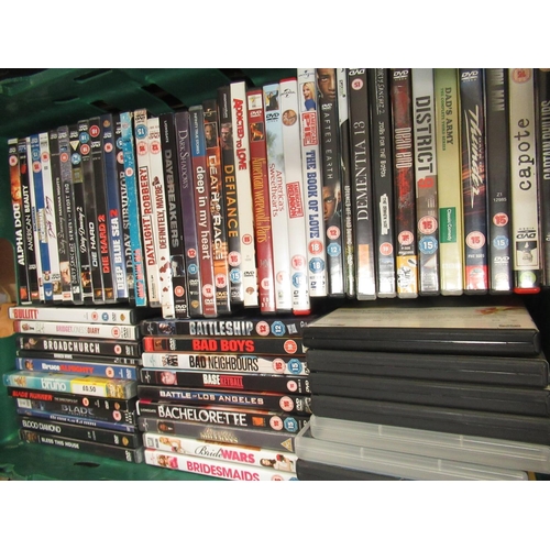 210 - Assorted DVD's, boxed DVD's in 16 boxes