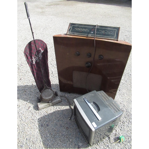 153 - 1950's Murphy 188 mains receiver type A188C in walnut veneered cabinet, vintage Whirlwind Deluxe hoo... 