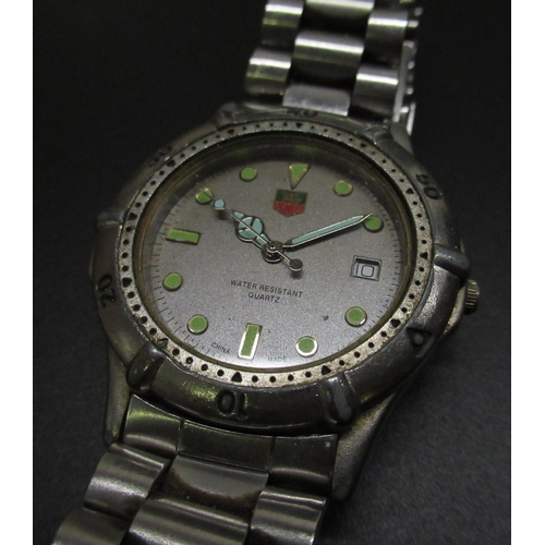 92 - Automatic fashion watch with Pepsi coloured bezel, two other quartz fashion watches