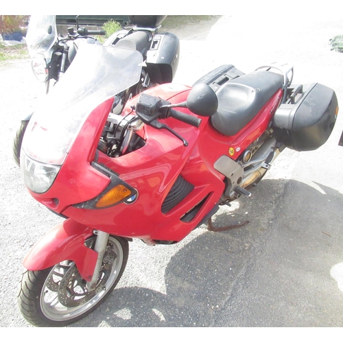 1123 - BMW K1200RS touring motorbike, with BMW pannier system, with single key, V5 and other documents