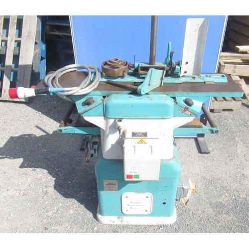 1128 - Wadkin bursgreen saw/planer and thinner, with three phase system