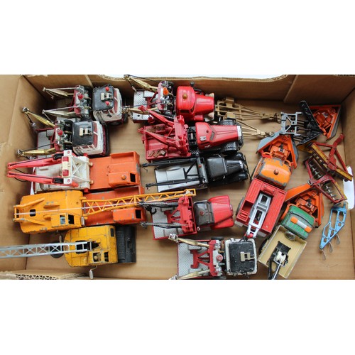 567 - Collection of various Corgi and Dinky diecast service vehicles incl. Corgi tow trucks, Dinky Superto... 