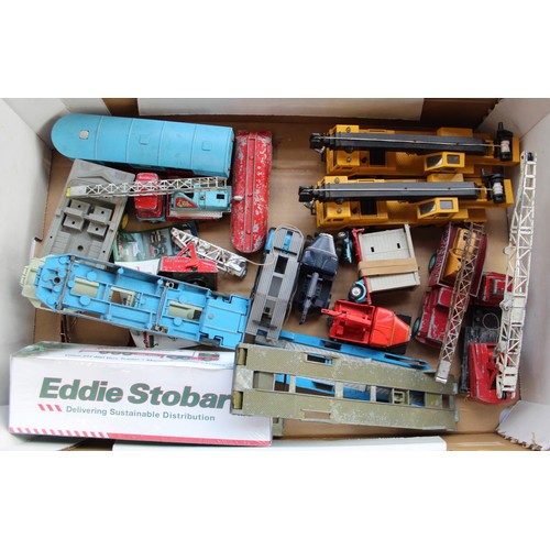 569 - Collection of various diecast maintenance trucks by various manufacturers including Corgi Internatio... 