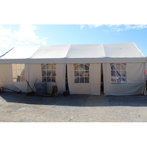 1227 - 9x4m gazebo with carry box and instruction manual