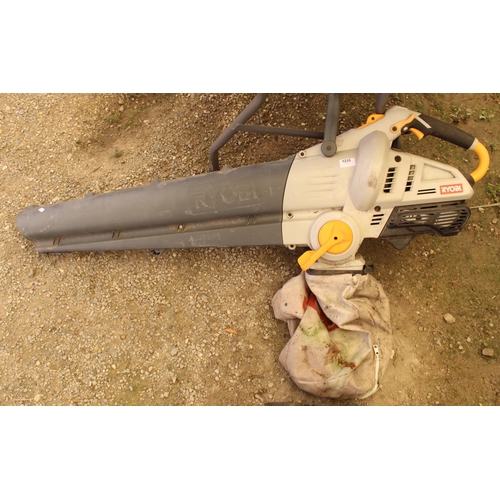 1235 - Ryobi petrol leaf blower