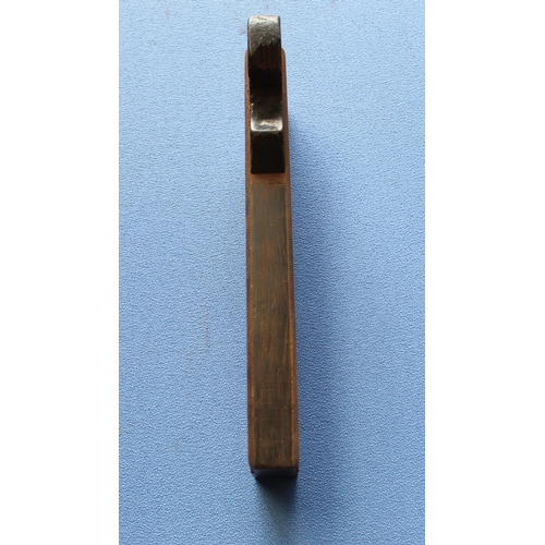 1244 - Vintage ebony and steel shoulder plane by A. Mathiason