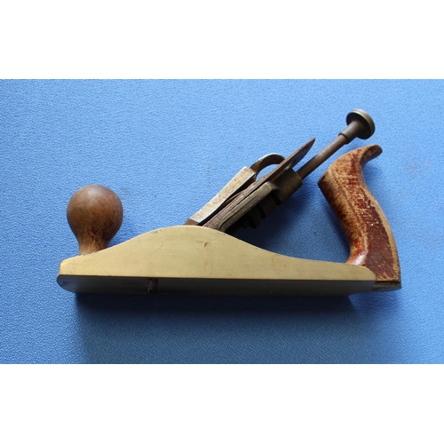 1248 - Brass bodied No. 3 Stanley smoothing plane