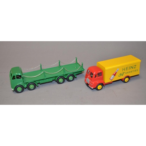 888 - Seven boxed modern Dinky/Atlas Editions die-cast vehicles, 2 vintage Matchbox Scammell mobile cranes... 