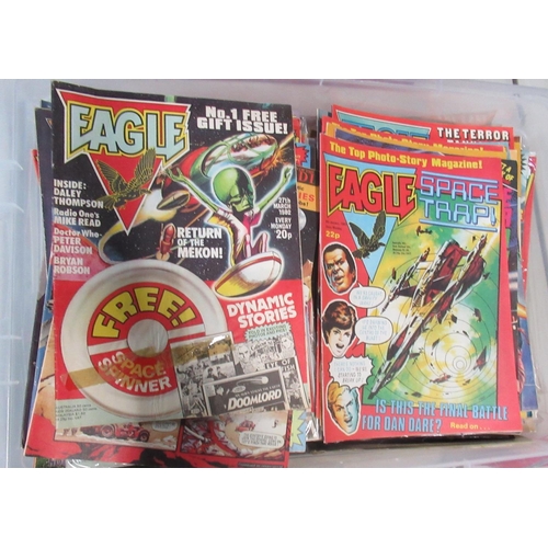 988 - Large collction of comics including Hotspur, Beano, Dandy, Judge Dredd, TV Fun, etc