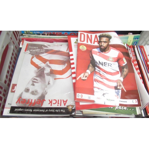 996 - Two boxes of Doncaster Rovers Programmes from the Late 90's/early 2000s