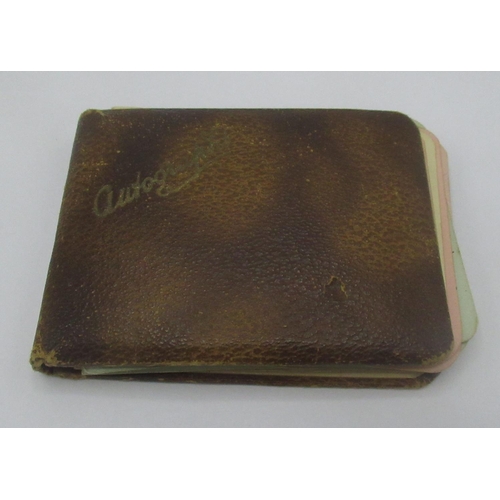 1005 - Autograph book containing signatures from Billy Rutherford, Nin Mae McKinney, Con Kenna, Harold Rams... 