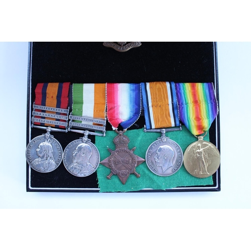 2 - Cased collection of medals to 24791 LCpl. E. T. Malin Worcestershire Regt. including WWI trio, Kings... 