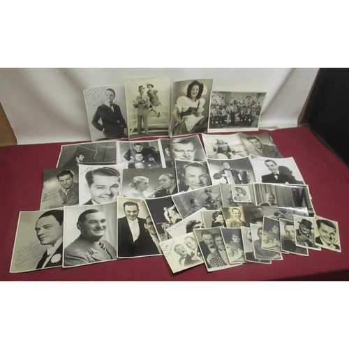 1011 - Collection of early 20th century autographed photos inc. Charlie King, Roy Barbour, Raymond Smith an... 