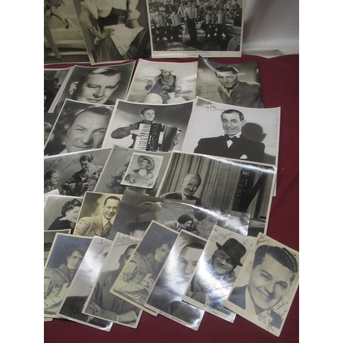 1011 - Collection of early 20th century autographed photos inc. Charlie King, Roy Barbour, Raymond Smith an... 