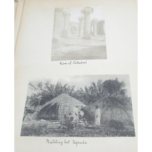 1012 - Diary of a Safari to British East Africa between October 190 and January 1911 presented both verball... 