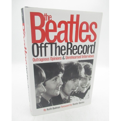 1022 - Keith Badman, The Beatles Off the Record, Omnibus Press,2000, hardback w/dust jacket, all 4 Beatles ... 