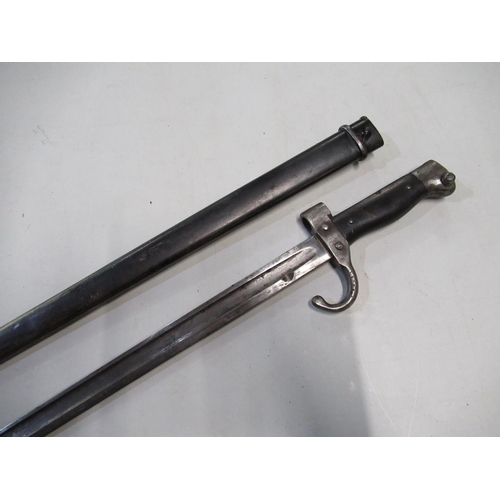 158 - c. WWI bayonet with 15 1/2