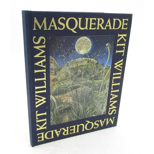 1040 - Williams(Kit) Masquerade, Jonathan Cape, Signed Limited Edition  no.957 of 1000, hardcover, 3 newspa... 