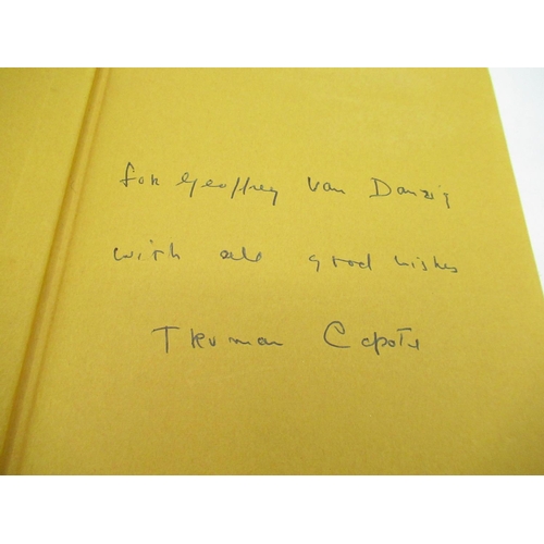 1051 - Capote(Truman)In Cold Blood,Hamish Hamilton, 1966, First UK edition, inscribed : For Geoffrey Van Da... 