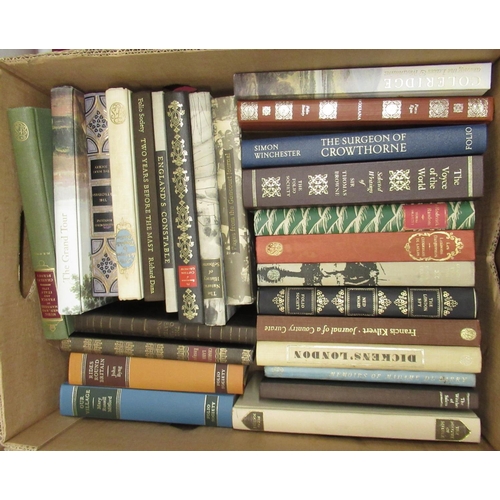 1070 - Folio Society- large collection of history and social history books inc. Winchester(Simon) The Surge... 