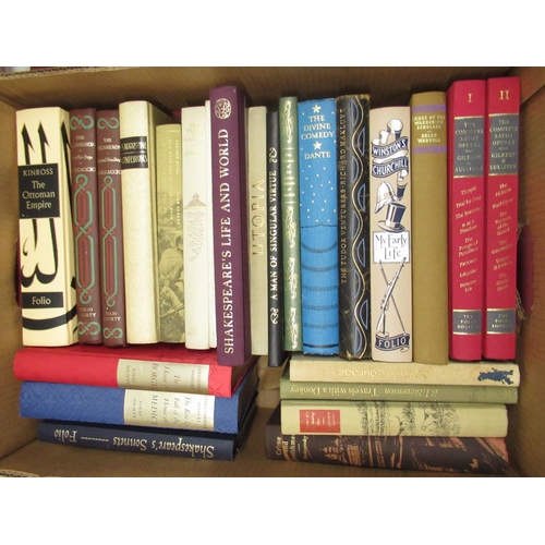 1072 - Folio Society - Large collection of fiction and non-fiction books inc. Burgess(Anthony) A Clockwork ... 