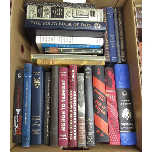 1073 - Folio Society - Large collection of history, poetry, and non-fiction inc. A History of Chinese Civil... 