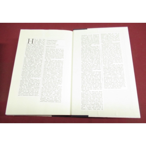 1085 - Vidal(Gore) - Palimpsest a memoir, Andre Deutsch,1st British Edition, 1995, Armageddon? Essays 1983-... 