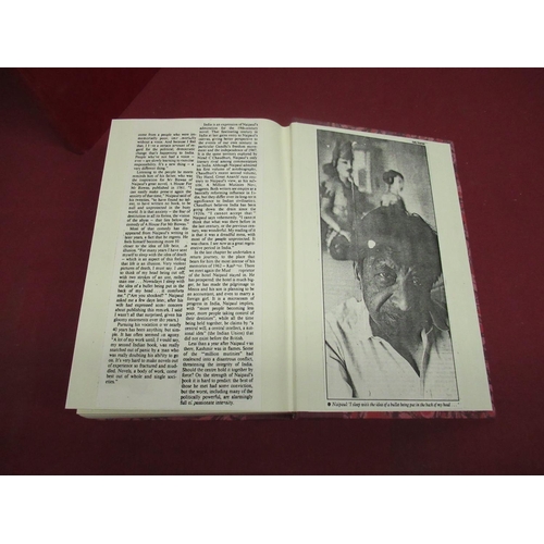 1086 - Naipaul(V.S.) - A Turn in the South, Viking, 1st British Edition, 1989, Signed, newspaper articles g... 