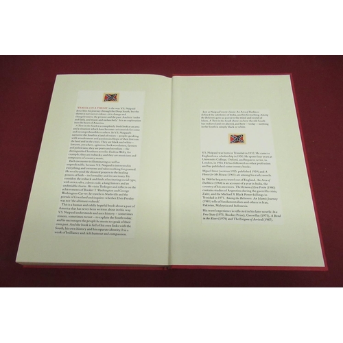 1086 - Naipaul(V.S.) - A Turn in the South, Viking, 1st British Edition, 1989, Signed, newspaper articles g... 