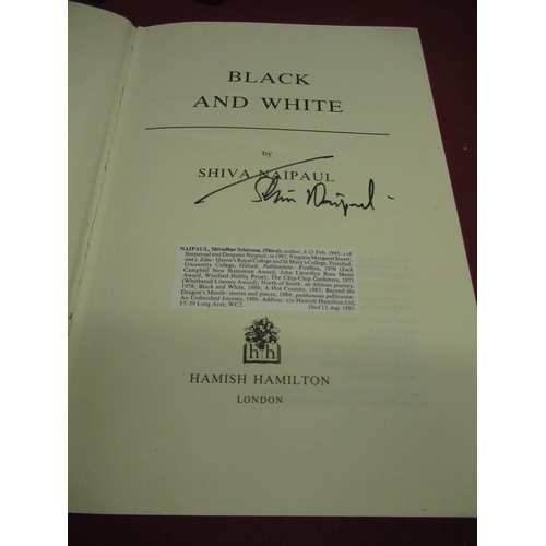 1086 - Naipaul(V.S.) - A Turn in the South, Viking, 1st British Edition, 1989, Signed, newspaper articles g... 